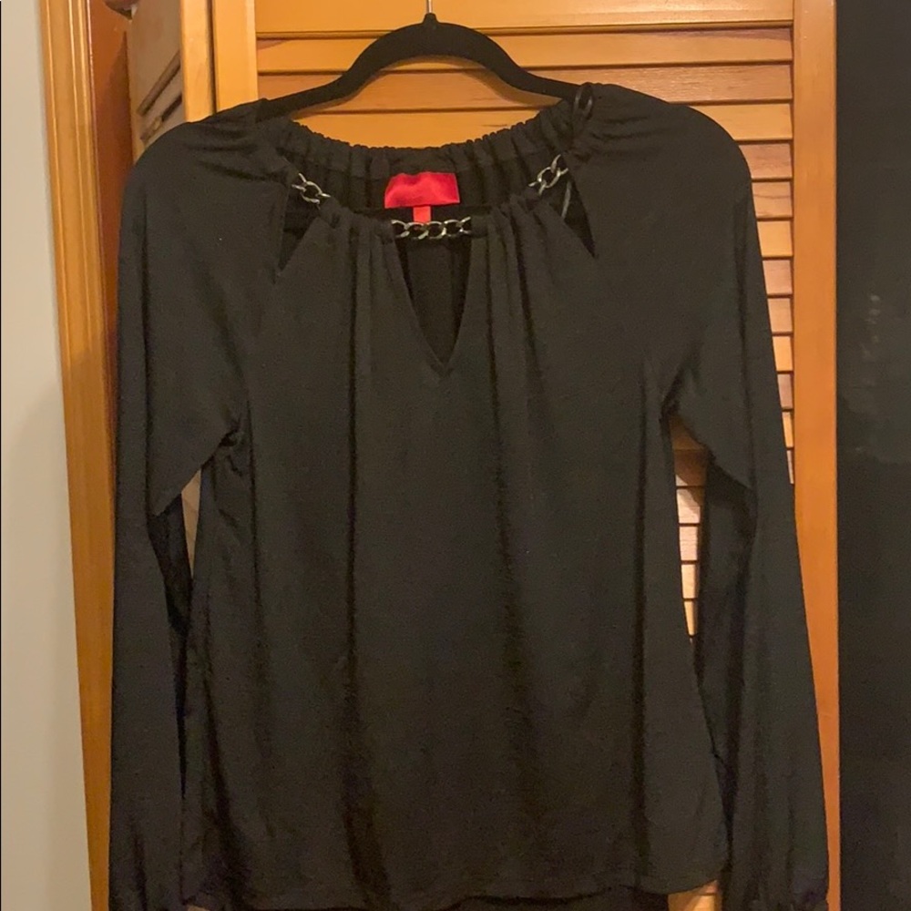 Black dress top